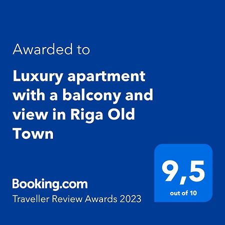 Luxury Apartment With A Balcony And View In Riga Old Town Exterior foto